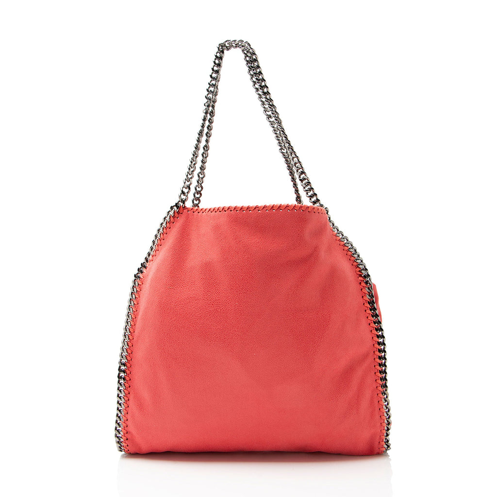 Stella McCartney Shaggy Deer Falabella Fold Over Tote