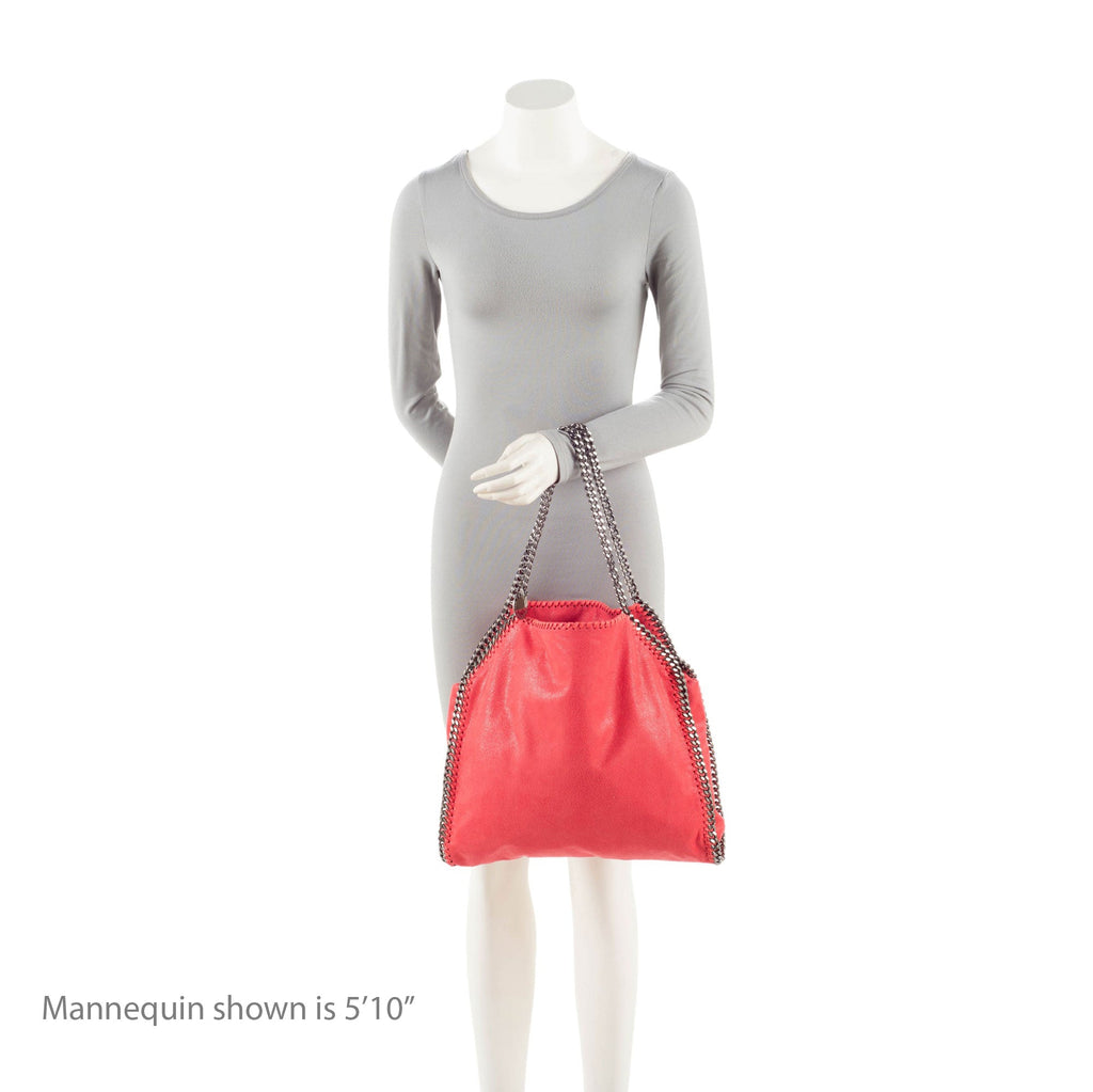 Stella McCartney Shaggy Deer Falabella Fold Over Tote