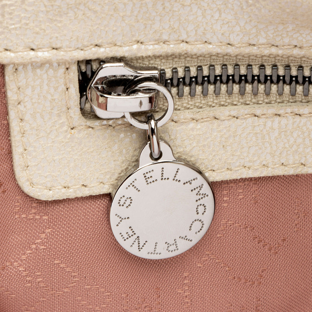 Stella McCartney Shaggy Deer Falabella Fold Over Tote