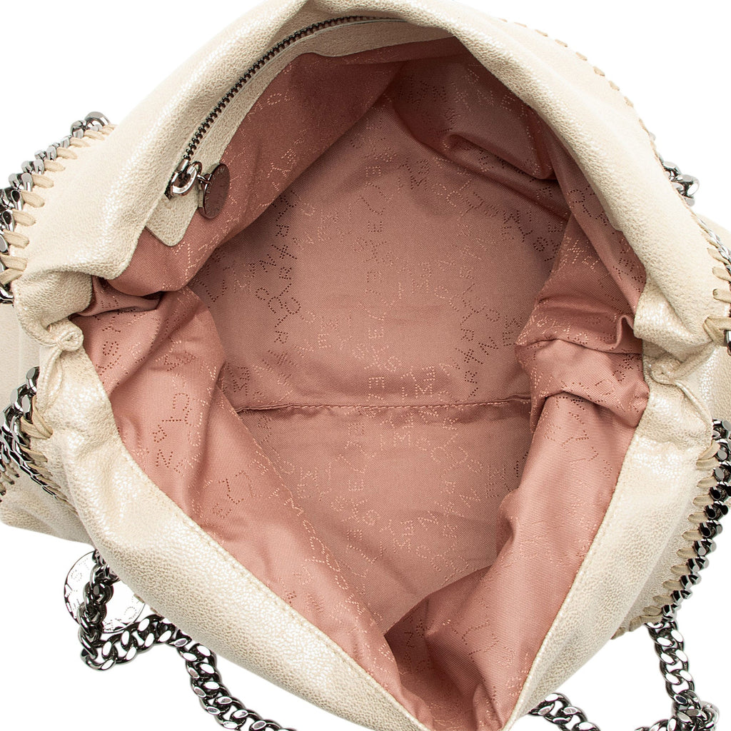 Stella McCartney Shaggy Deer Falabella Fold Over Tote