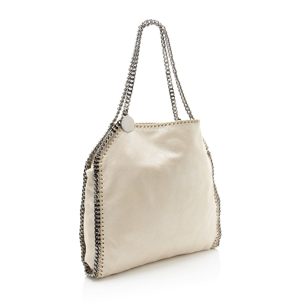 Stella McCartney Shaggy Deer Falabella Fold Over Tote