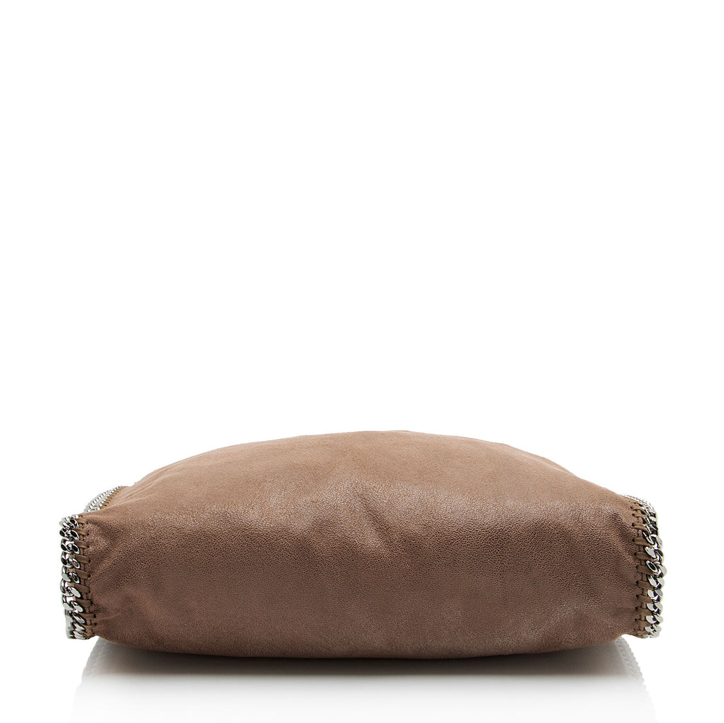 Stella McCartney Shaggy Deer Falabella Fold Over Tote