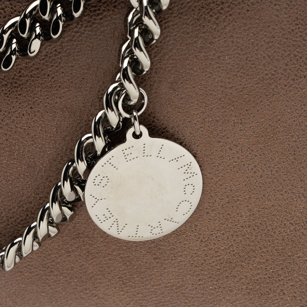 Stella McCartney Shaggy Deer Falabella Fold Over Tote
