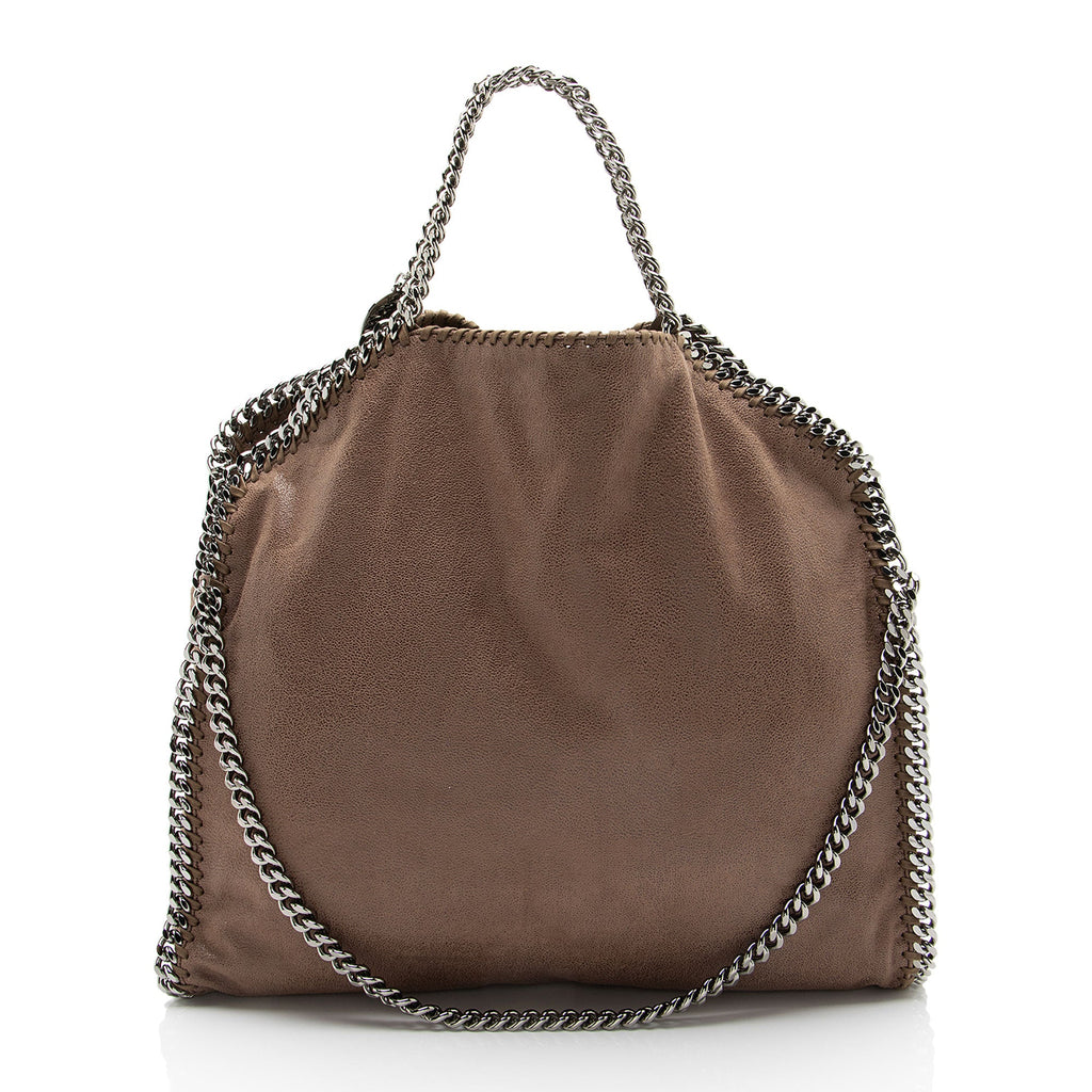 Stella McCartney Shaggy Deer Falabella Fold Over Tote