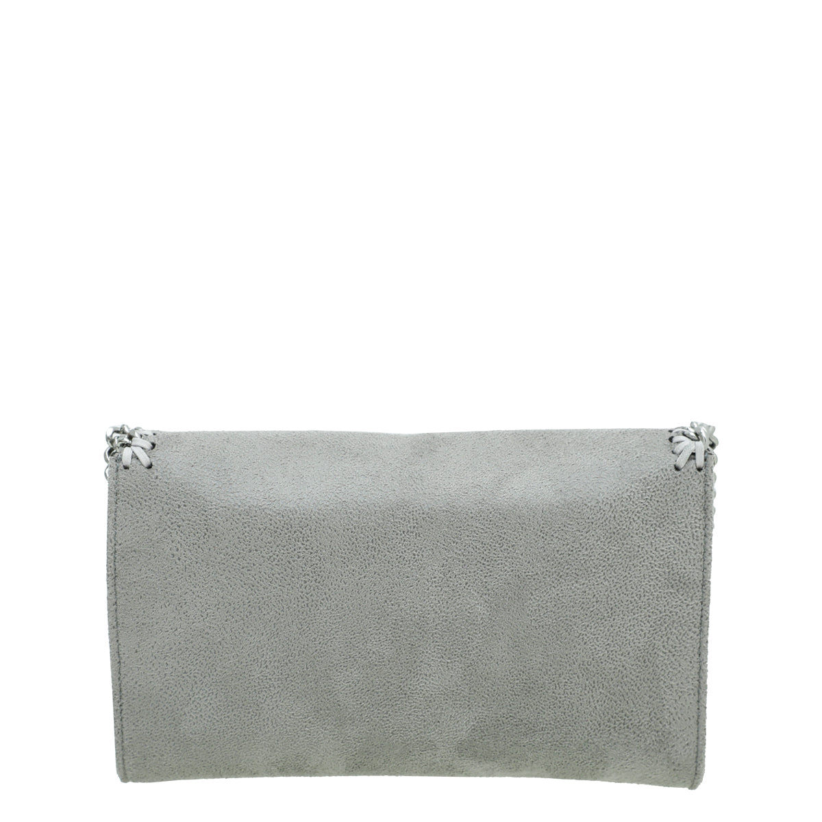 Stella McCartney Gray Fold Over Falabella Chain Mini Bag