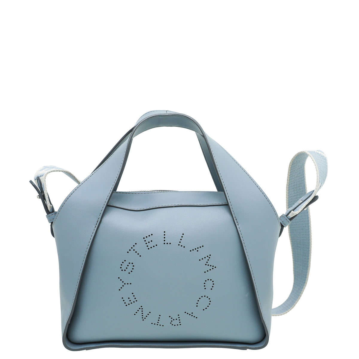 Stella McCartney Duck Blue Logo Mini Crossbody Bag