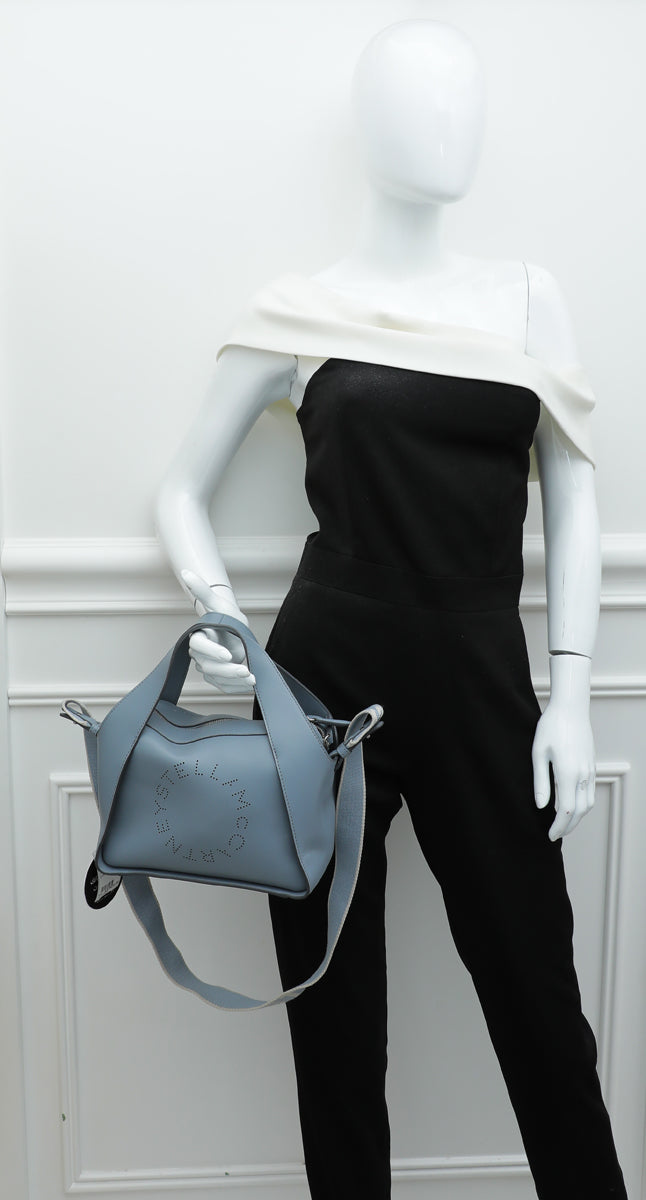 Stella McCartney Duck Blue Logo Mini Crossbody Bag