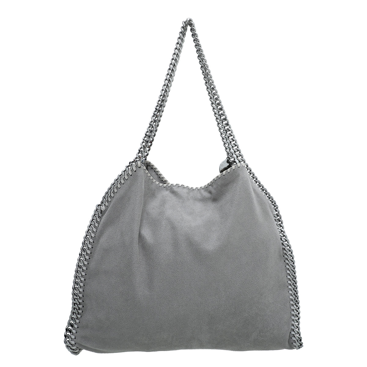 Stella Mccartney Grey Falabella Small Tote Bag