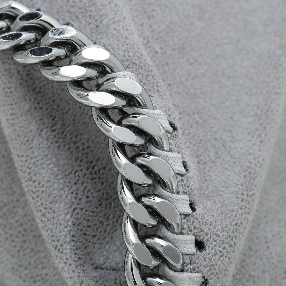 Stella Mccartney Grey Falabella Small Tote Bag