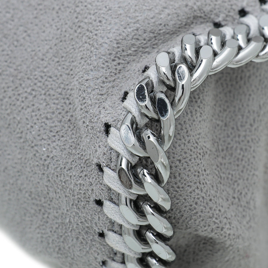 Stella Mccartney Grey Falabella Small Tote Bag