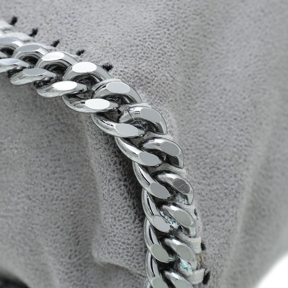 Stella Mccartney Grey Falabella Small Tote Bag