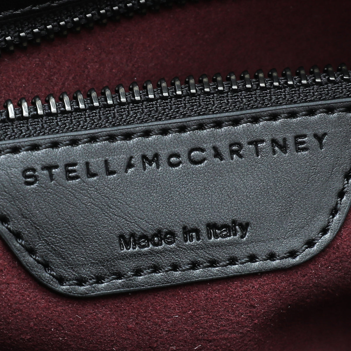 Stella Mccartney Black Falabella Box Top Handle Mini Bag