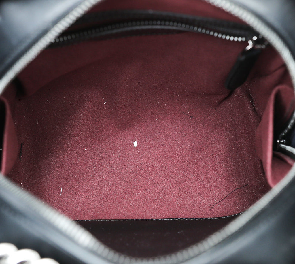 Stella Mccartney Black Falabella Box Top Handle Mini Bag