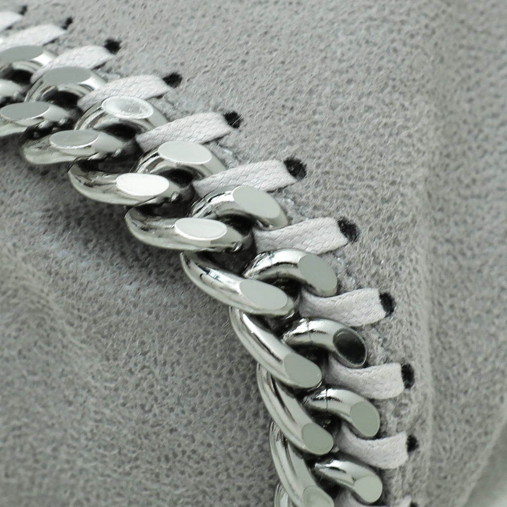 Stella Mccartney Grey Falabella Small Tote Bag