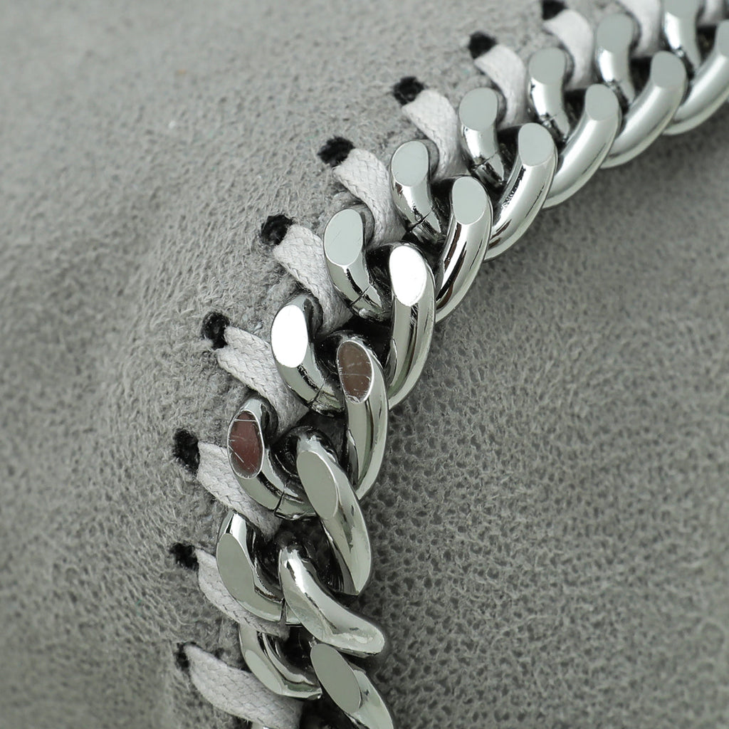 Stella Mccartney Grey Falabella Small Tote Bag