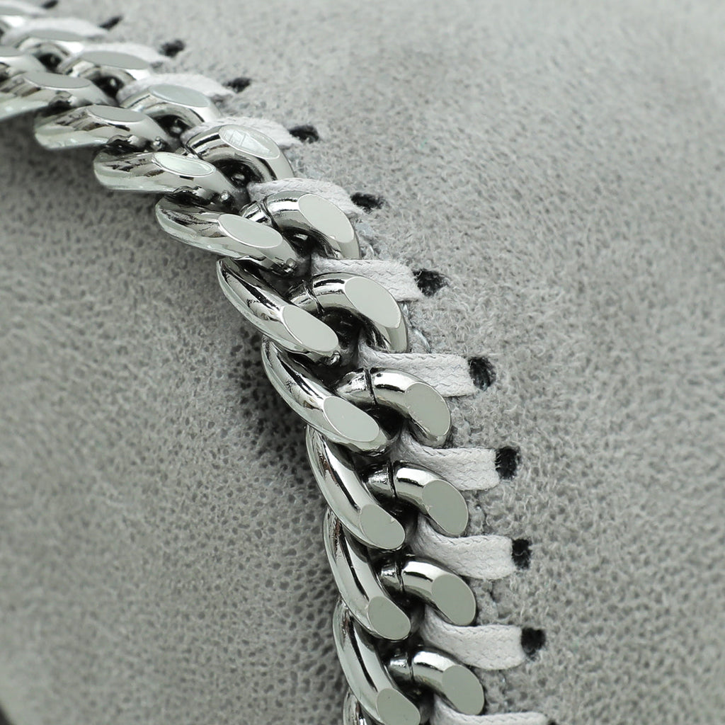 Stella Mccartney Grey Falabella Small Tote Bag
