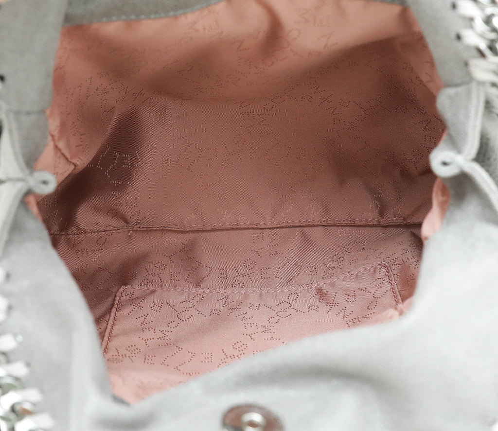 Stella Mccartney Grey Falabella Small Tote Bag