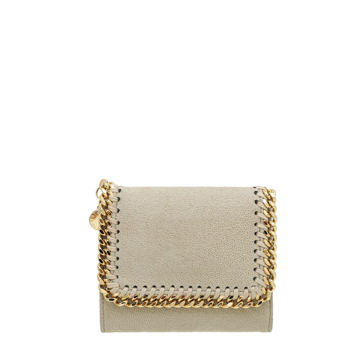 Stella McCartney Beige Falabella Trifold Wallet