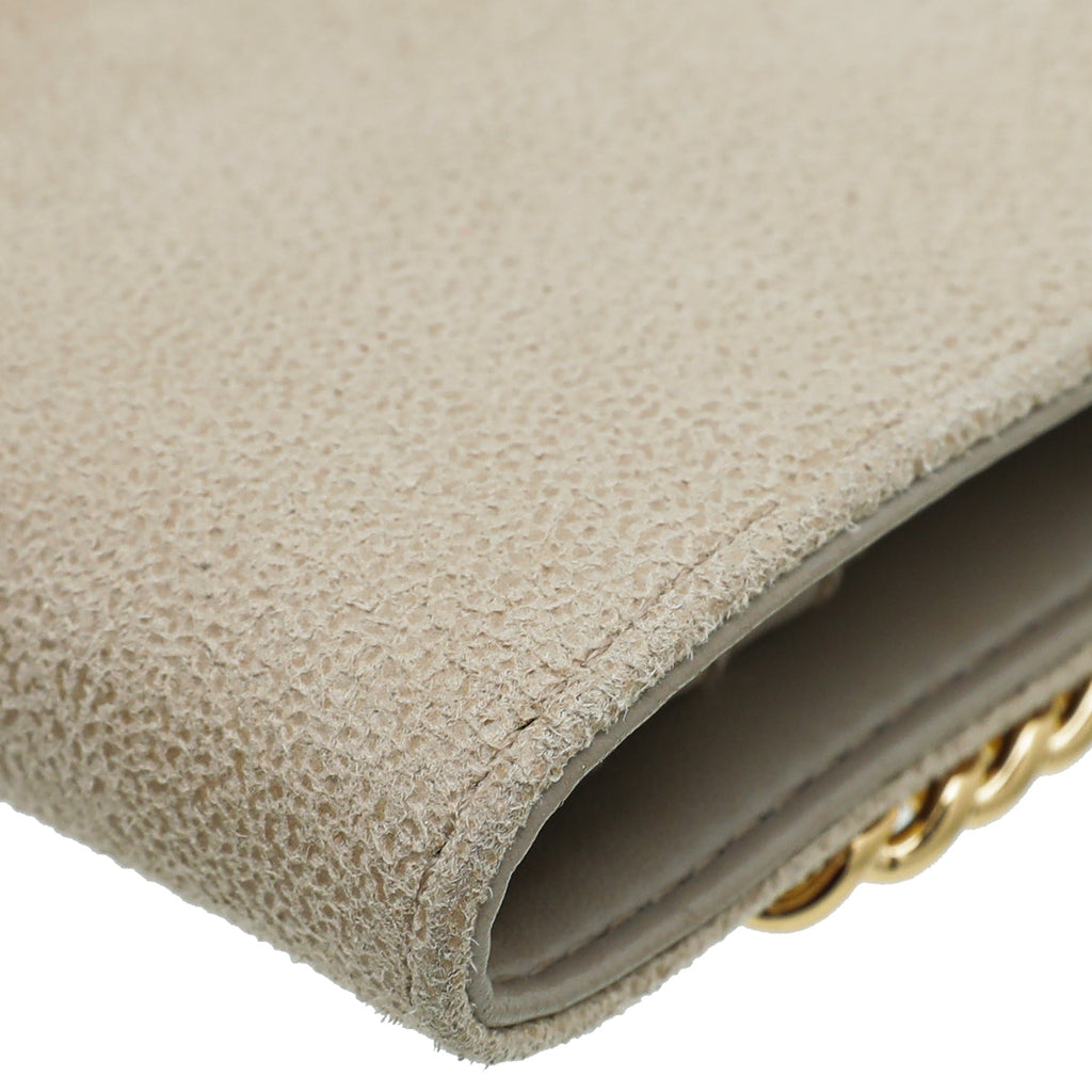 Stella McCartney Beige Falabella Trifold Wallet