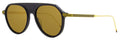 Thom Browne Pilot Sunglasses TB809 CNVYGLD Navy/Gold 55mm Navy Gold