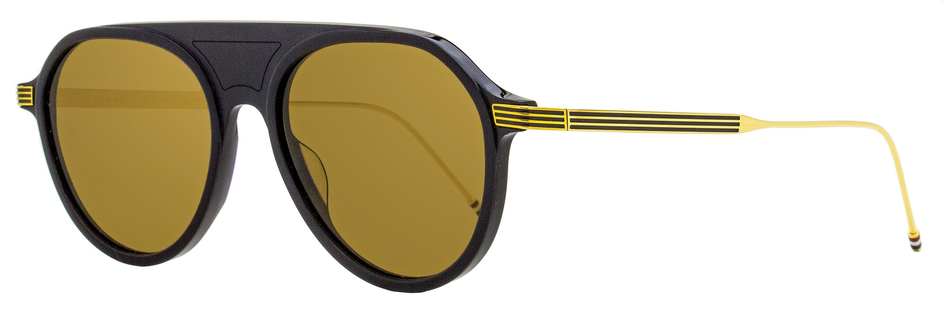 Thom Browne Pilot Sunglasses TB809 CNVYGLD Navy/Gold 55mm Navy Gold