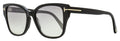Tom Ford Elsa Sunglasses TF1108 01C Black 55mm FT1108 Black
