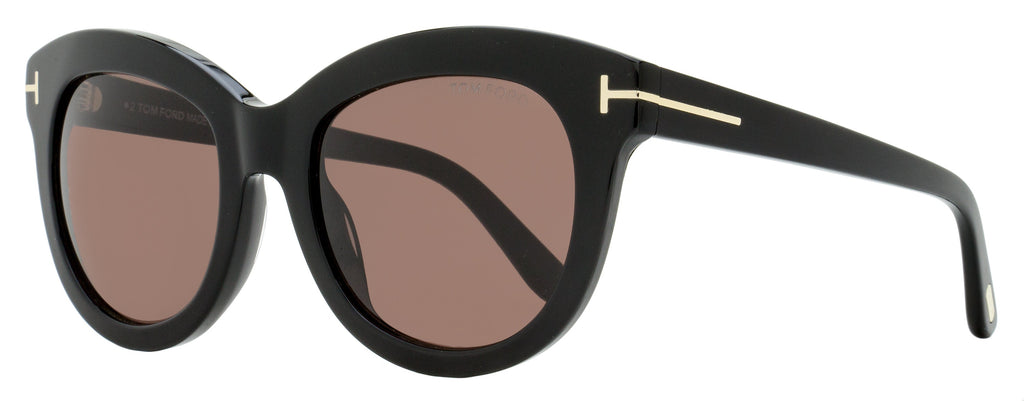Tom Ford Odette Sunglasses TF1189 01E Black 53mm FT1189 Black