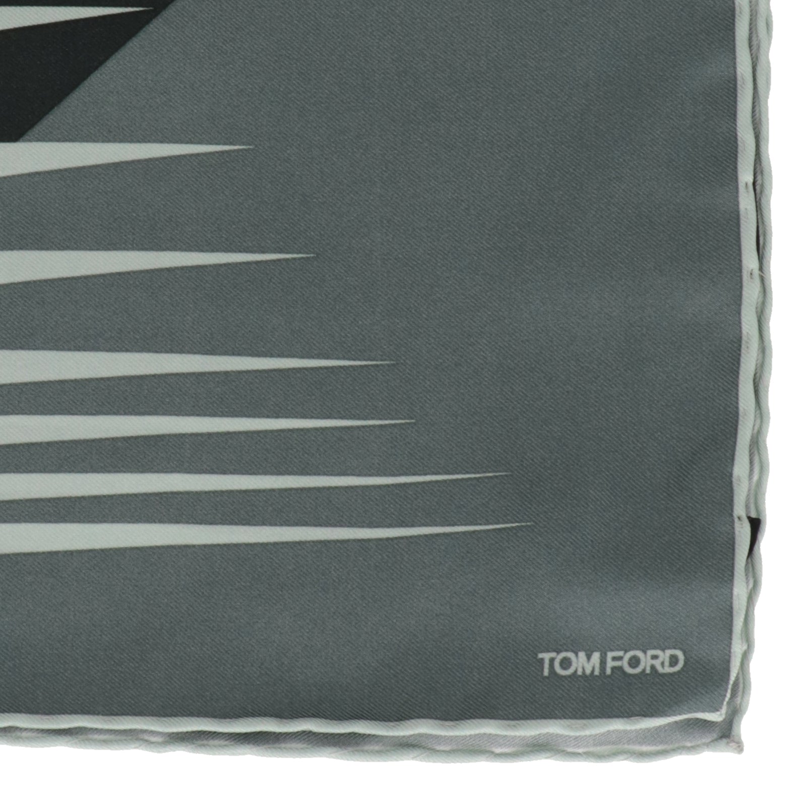 Tom Ford Mens Light Green Pocket Square
