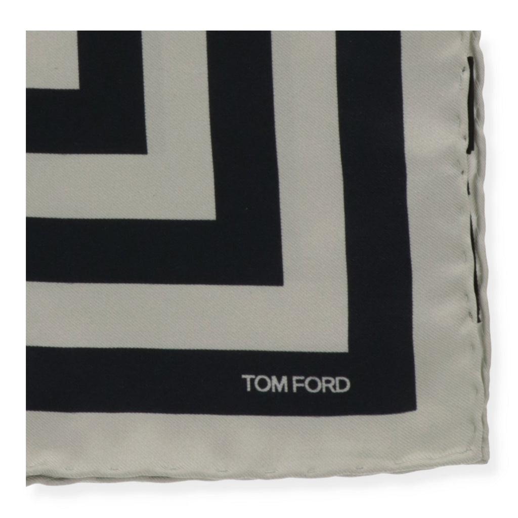 Tom Ford Mens Light Green Pocket Square