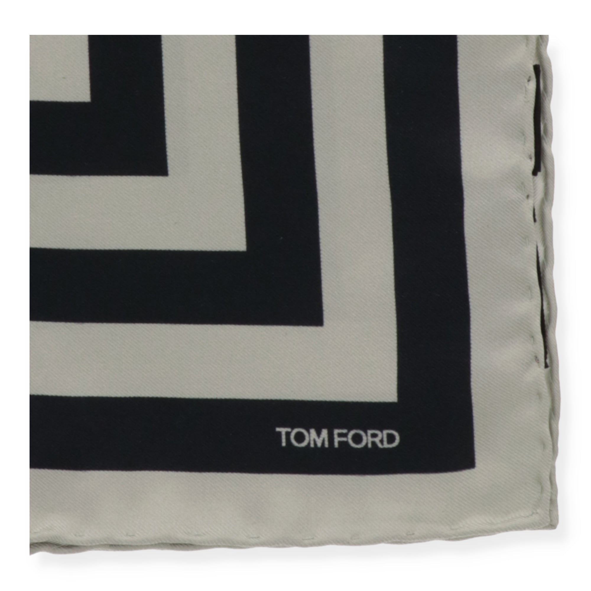 Tom Ford Mens Light Green Pocket Square