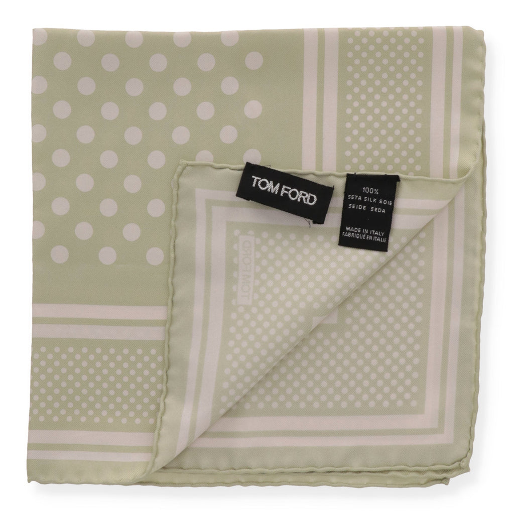 Tom Ford Mens Navy Pocket Square