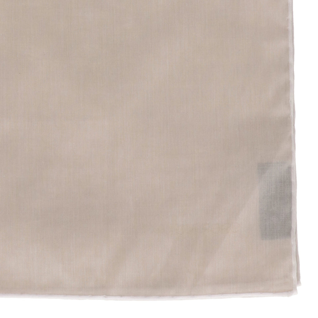 Tom Ford Mens Grey Pocket Square