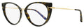 Tom Ford TF5815B Blue Block Eyeglasses 052 Havana/Gold 54mm FT5815 Havana Gold
