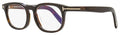 Tom Ford Blue Block Eyeglasses TF5930-D-B 052 Dark Havana 52mm FT5930 Dark Havana