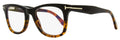 Tom Ford Magnetic Clip-on Eyeglasses TF5970-B 005 Black/Havana 50mm FT5970 Black Havana