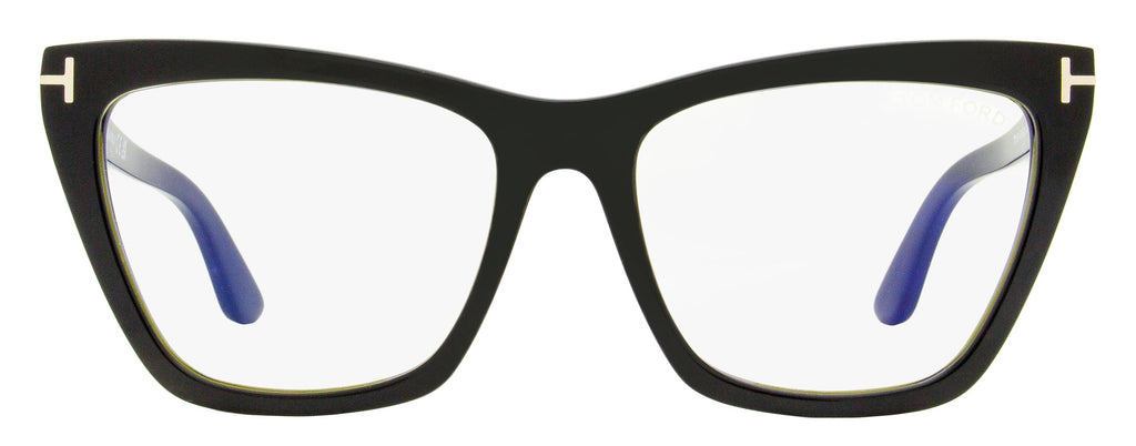 Tom Ford Magnetic Clip-on Eyeglasses TF5971-B 001 Black 54mm FT5971