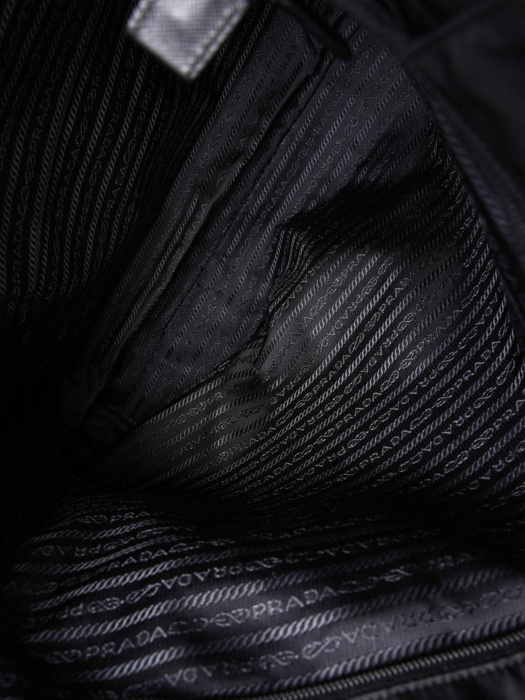Prada Tote Bag Black Nylon