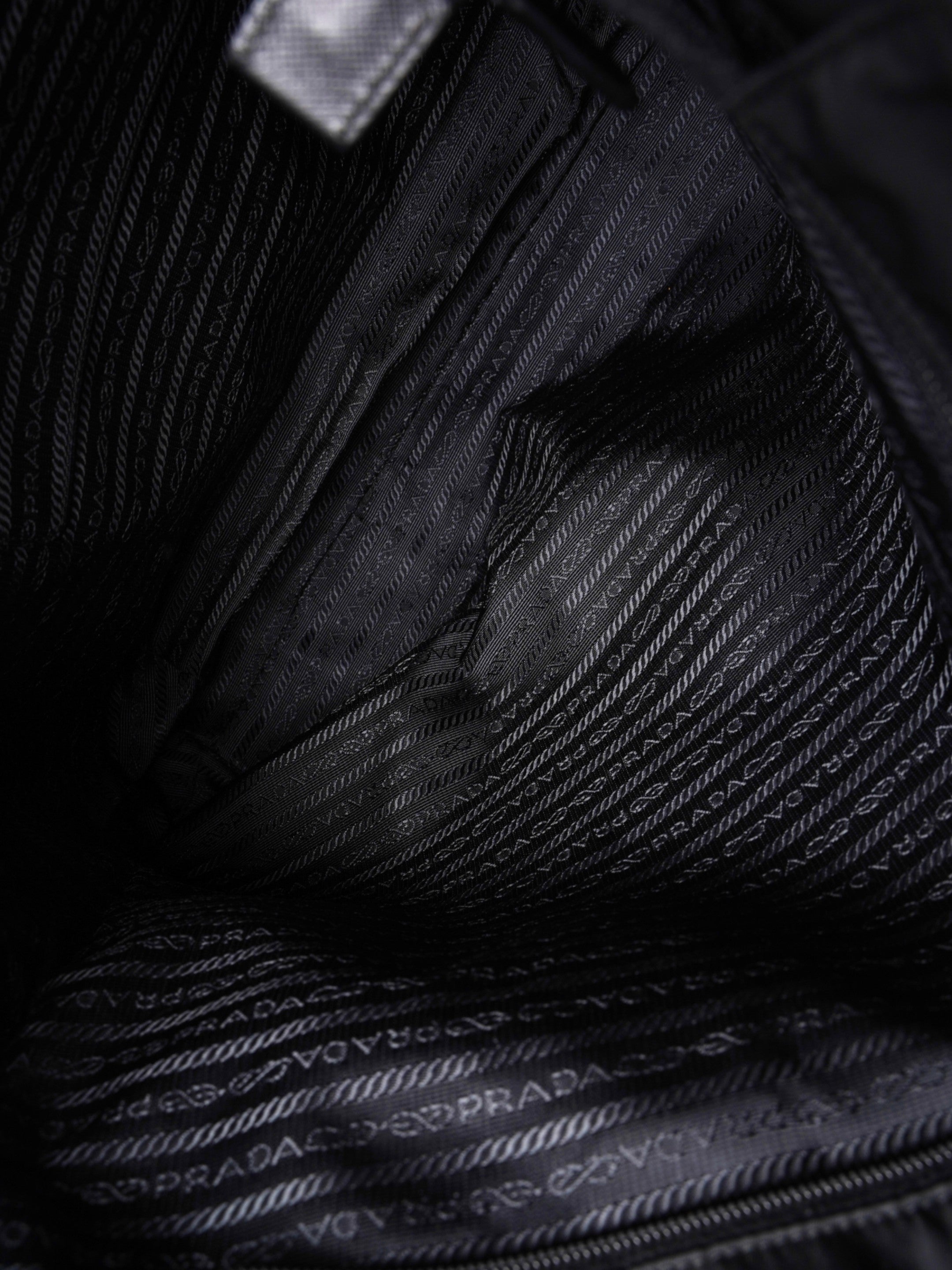 Prada Tote Bag Black Nylon