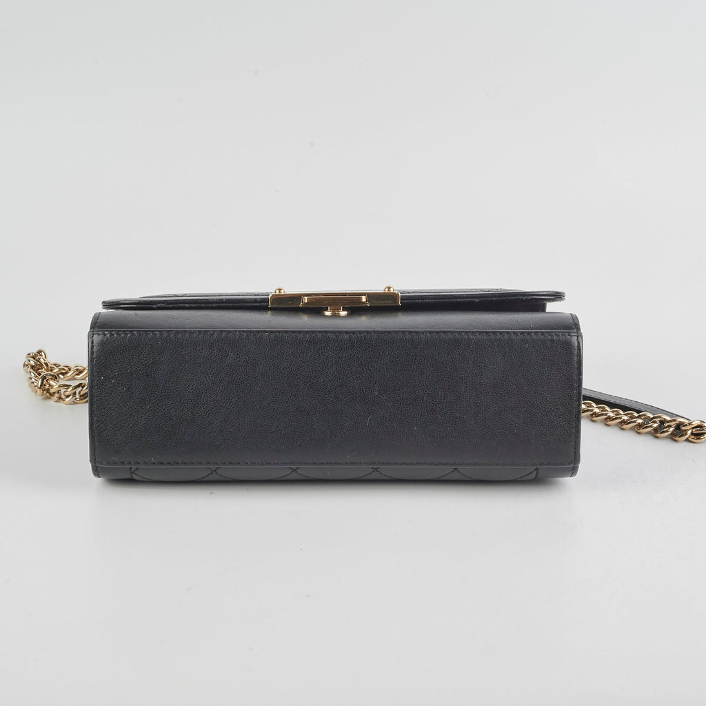 Chanel Seasonal Quilted Calfskin Flap Bag Black