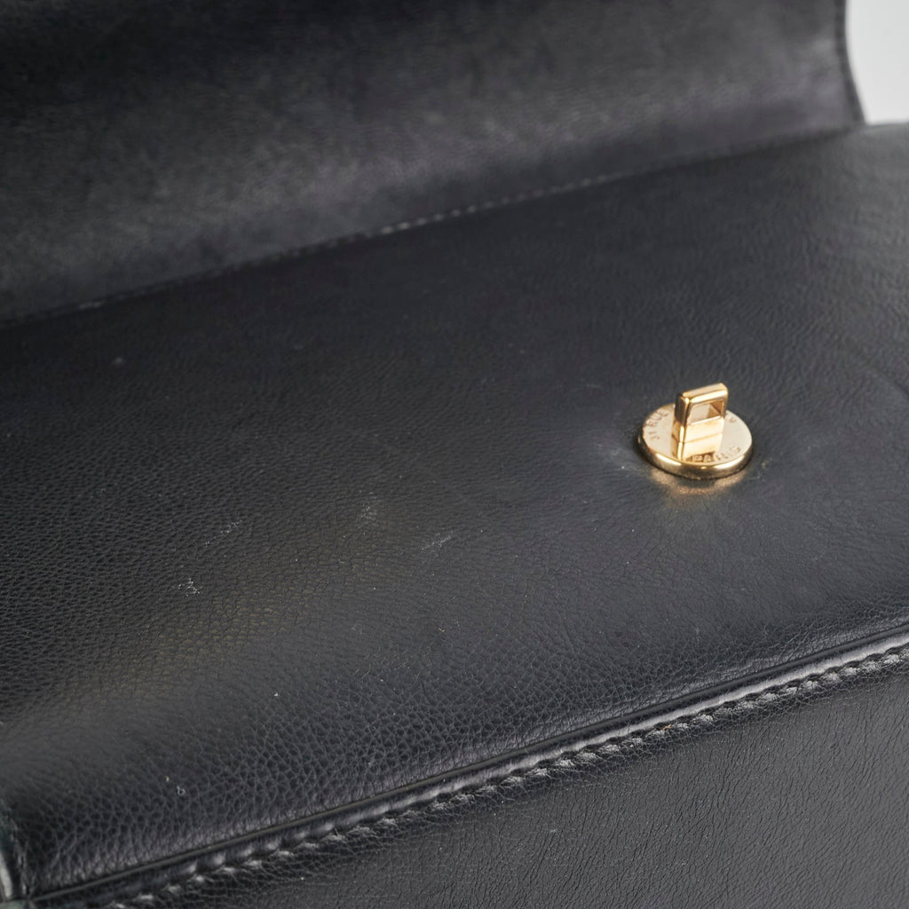 Chanel Seasonal Quilted Calfskin Flap Bag Black