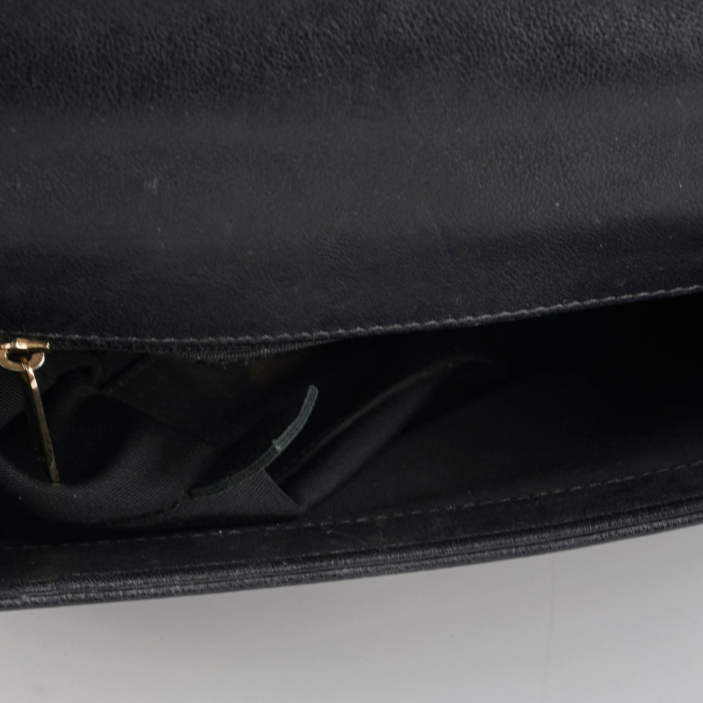 Chanel Seasonal Quilted Calfskin Flap Bag Black