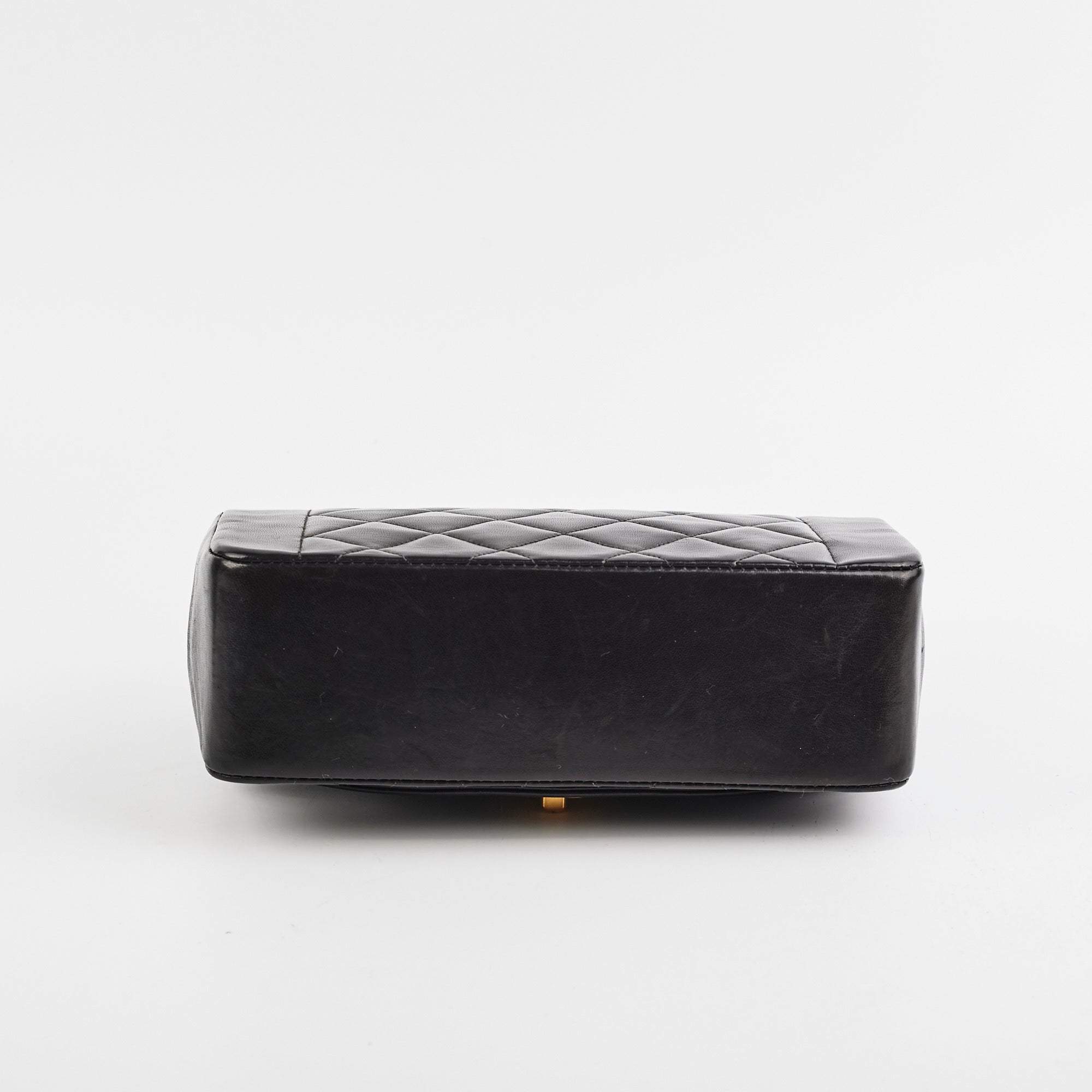 Chanel Small Vintage Diana Lambskin Black
