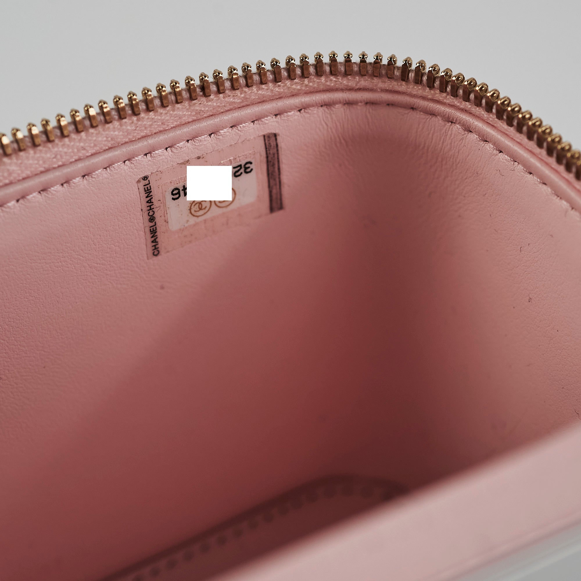 ITEM 34 - Chanel Pink Caviar Vanity Crossbody Bag