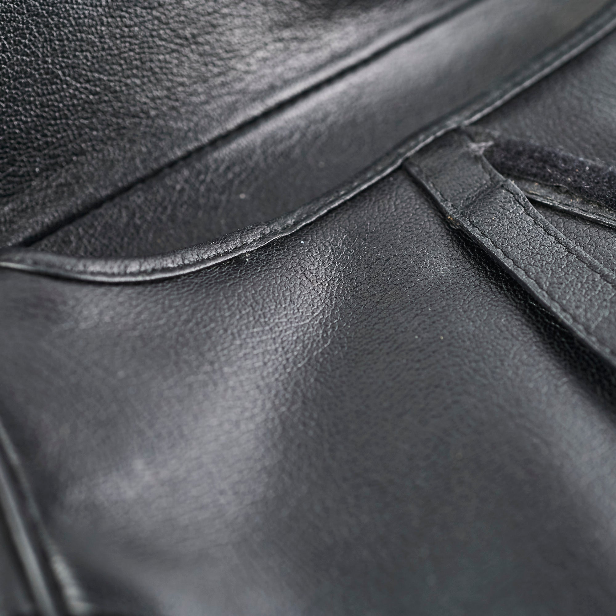Christian Dior Vintage Shoulder Black Bag
