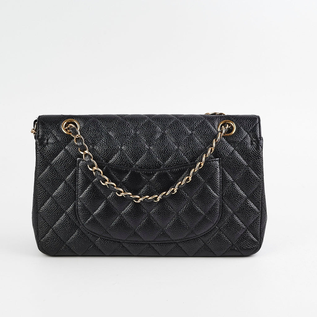 Chanel Medium/Large Double Classic Flap Black
