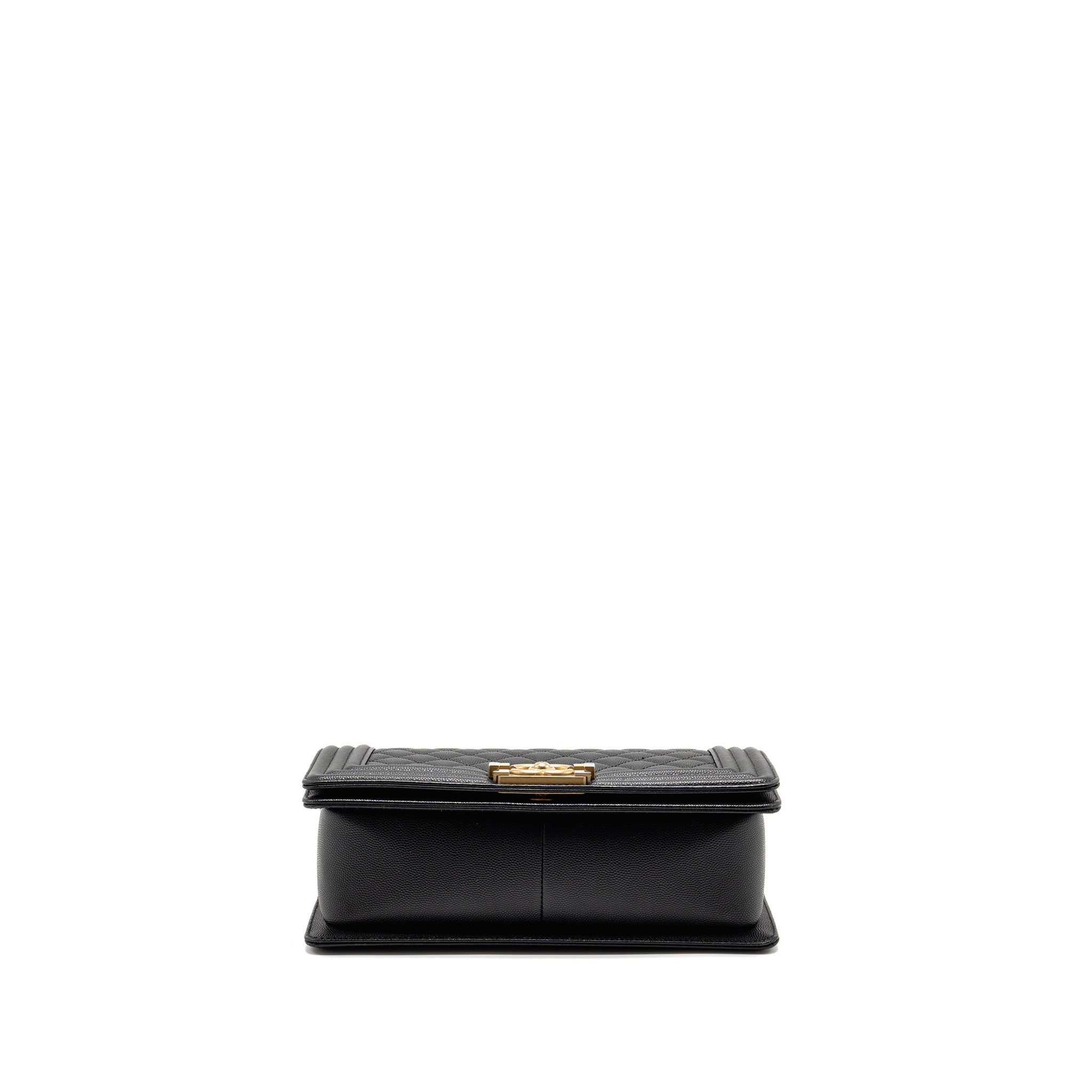 CHANEL Medium Boy Bag Caviar Black