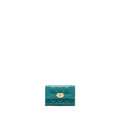 Chanel Boy Flap Card Holder Lambskin Green L