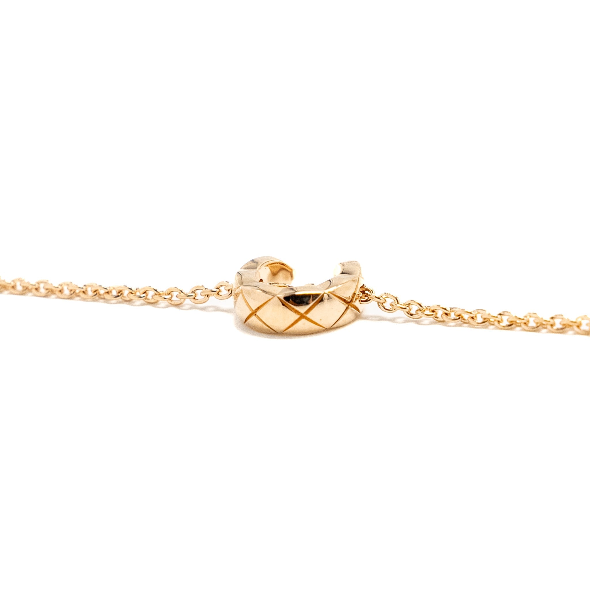 Chanel coco bracelet 18k beige gold