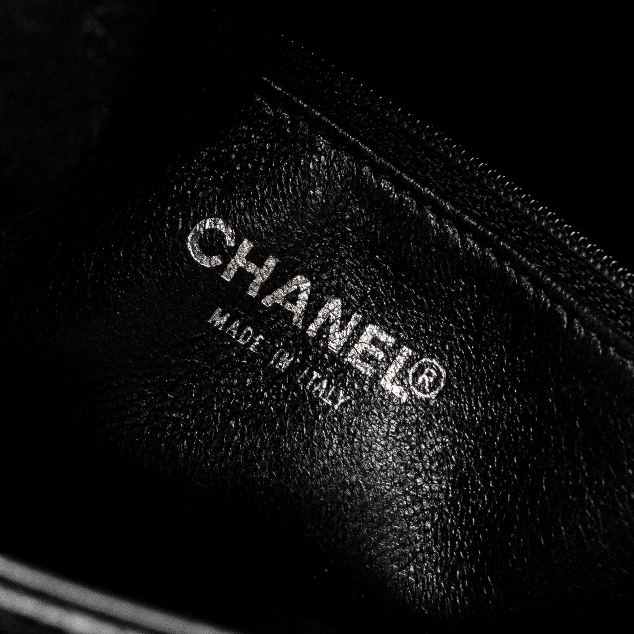 Chanel Medallion Tote Bag Caviar Black