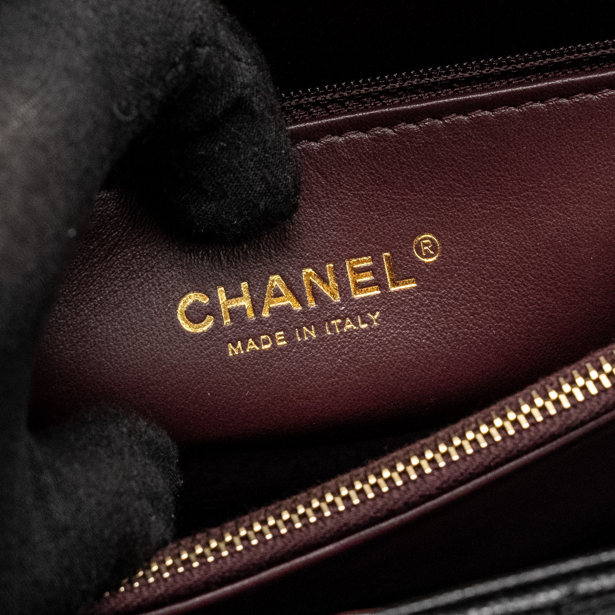 Chanel Medium Coco Handle Limited Edition Caviar Black  (microchip)